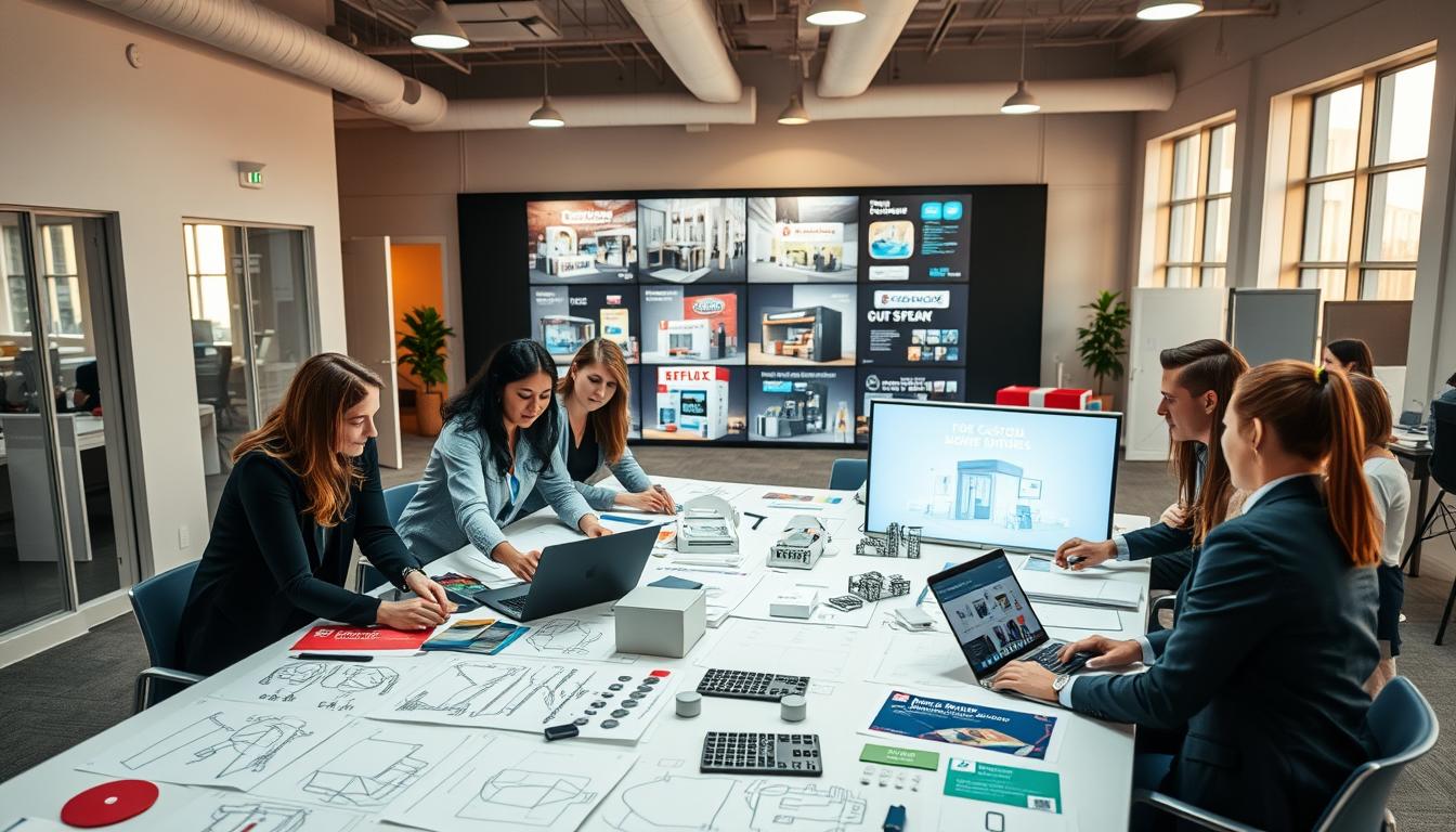 custom trade show booths